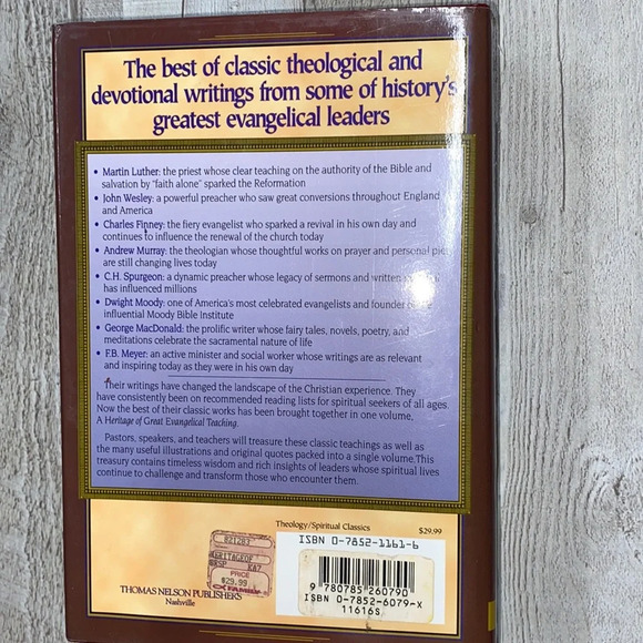 A Heritage of Great Evangelical Teaching large book - Picture 12 of 13